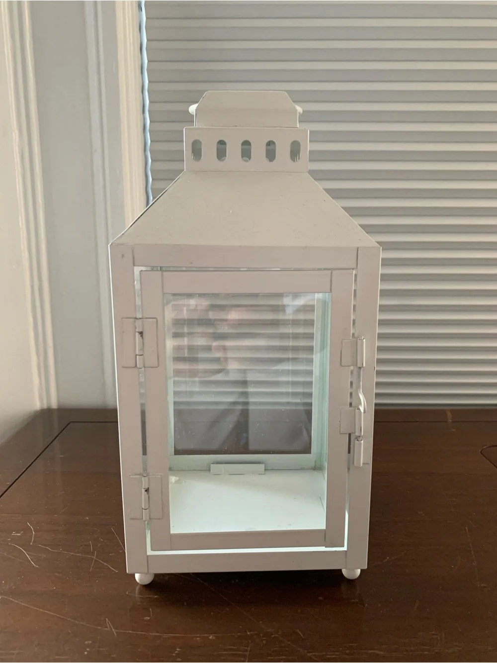 White Square Lantern summer costal decor